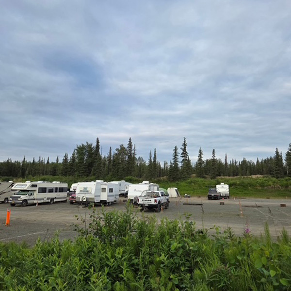 Birchwood Campground in Kasilof, Alaska