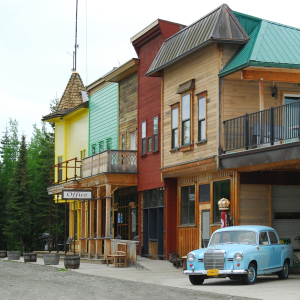 Diamond M Ranch Resort overlooking the Kenai River near Kenai, Alaska