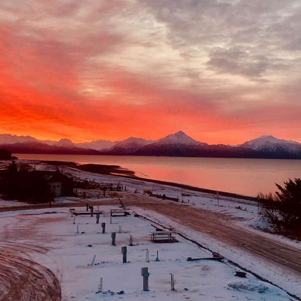 Driftwood Inn and RV Park in downtown Homer, Alaska