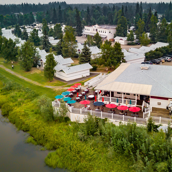 River's Edge RV Park on the Chena River in Fairbanks, Alaska