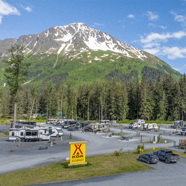 Seward KOA Journey along the Resurrection River near Seward, Alaska