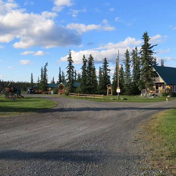 Slide Mountain Cabins & RV Park on the Glenn Highway near Nelchina, Alaska
