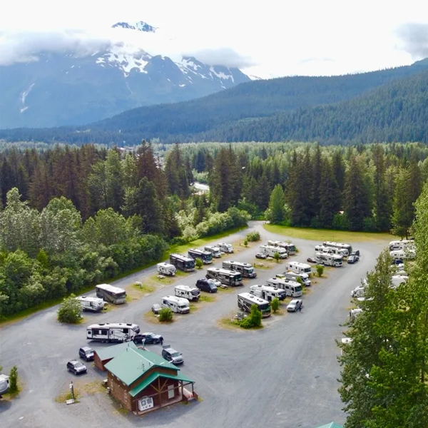 Stoney Creek RV Park near Seward, Alaska
